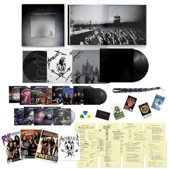 Metallica - Metallica (The Black Album) Boxset, Cd's en Dvd's, Vinyl | Hardrock en Metal, Ophalen, Boxset, Heavy metal, 12 inch