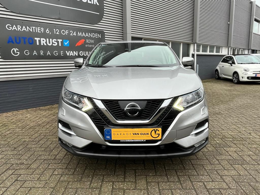 Nissan Qashqai 1.2 116PK Navi,Clima,Cruise,Isofix,LaneAssist, Voorwielaandrijving, Stof, Gebruikt, 4 cilinders