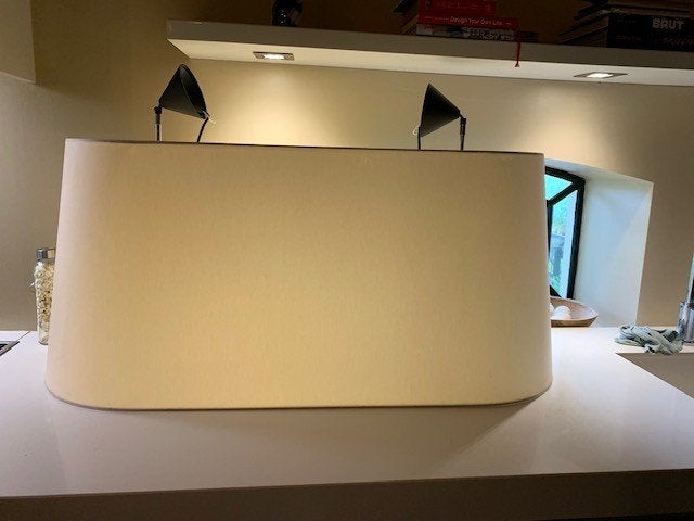Moooi oval light hanglamp, Ophalen, Gebruikt, Landelijk modern, Stof