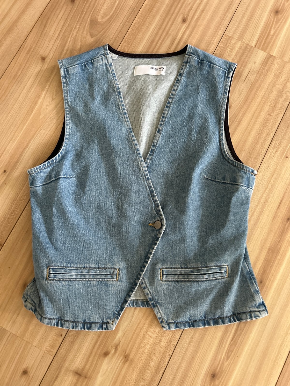 Selected Femme spijkergilet maat 42, Ophalen of Verzenden, Zo goed als nieuw