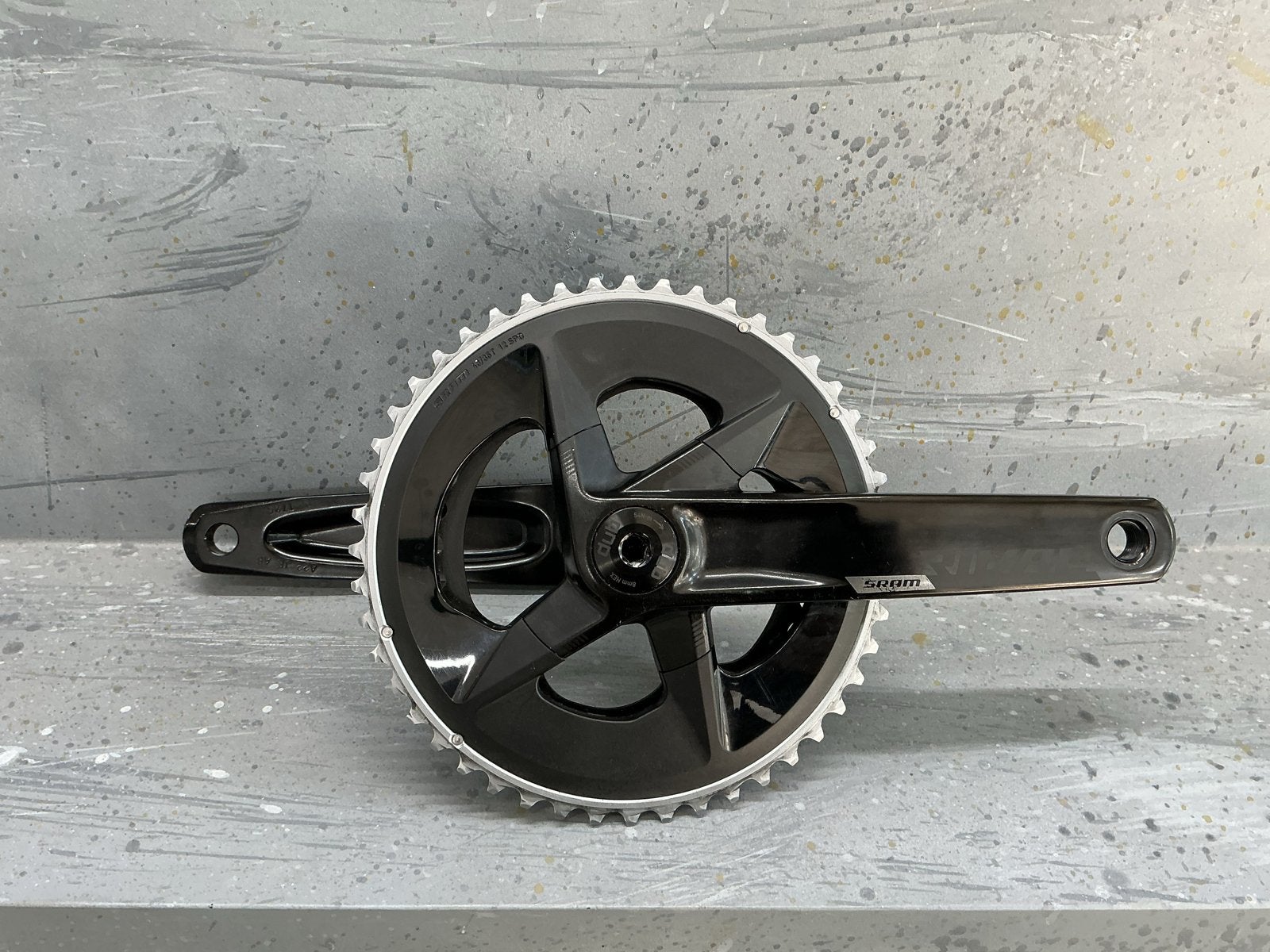 SRAM Rival AXS Quarq Powermeter Crankstel 12 SPD, Fietsen en Brommers, Fietsonderdelen, Crankstel of Pedalen, Info@unlimitedcolors.nl