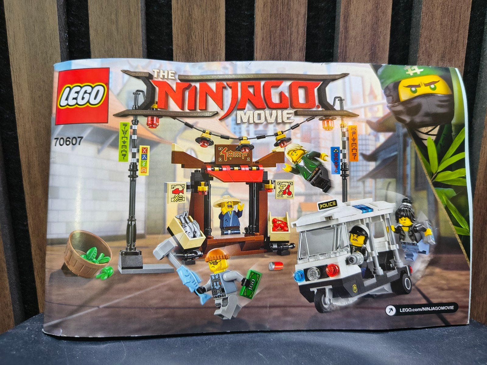 Lego Ninjago Movie 70607 - Ninjago City Achtervolging, Lego, Ophalen of Verzenden, Zo goed als nieuw, Inclusief instructies