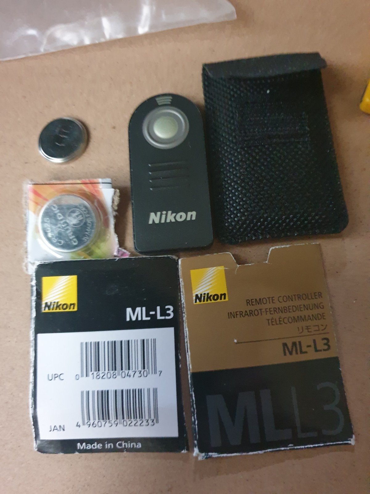 Nikon ML-L3 Afstandsbediening, Ophalen of Verzenden, Zo goed als nieuw