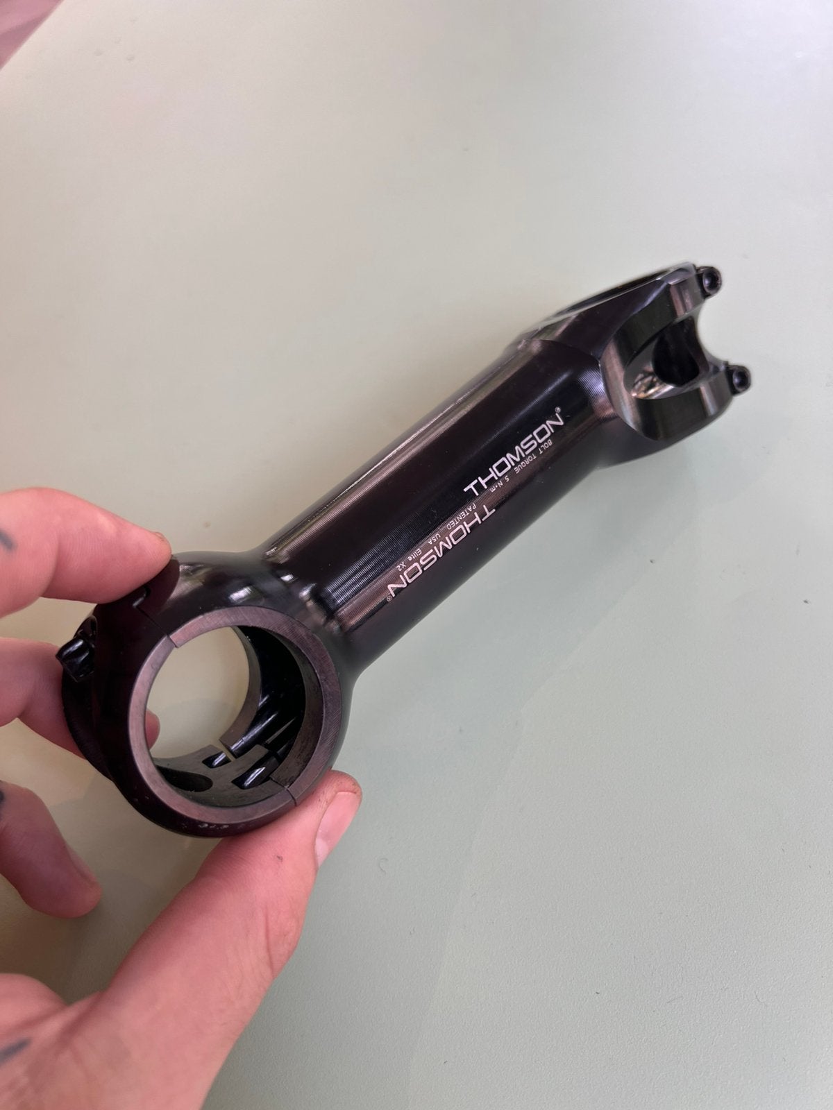 Thomson bike X2 stuurpen 130mm -10 graden, Fietsen en Brommers, Fietsonderdelen, Gebruikt, Overige typen, Ophalen of Verzenden