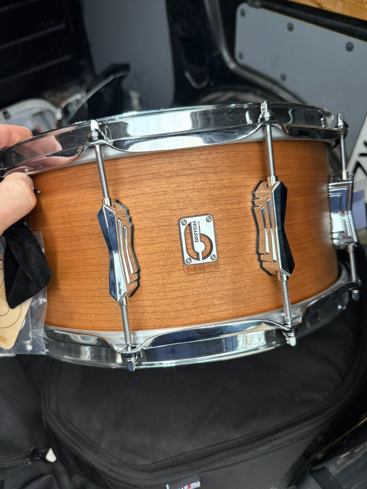 British drum Co. 14x6,5 Big Softy snaredrum, Ophalen of Verzenden, Zo goed als nieuw, Overige merken