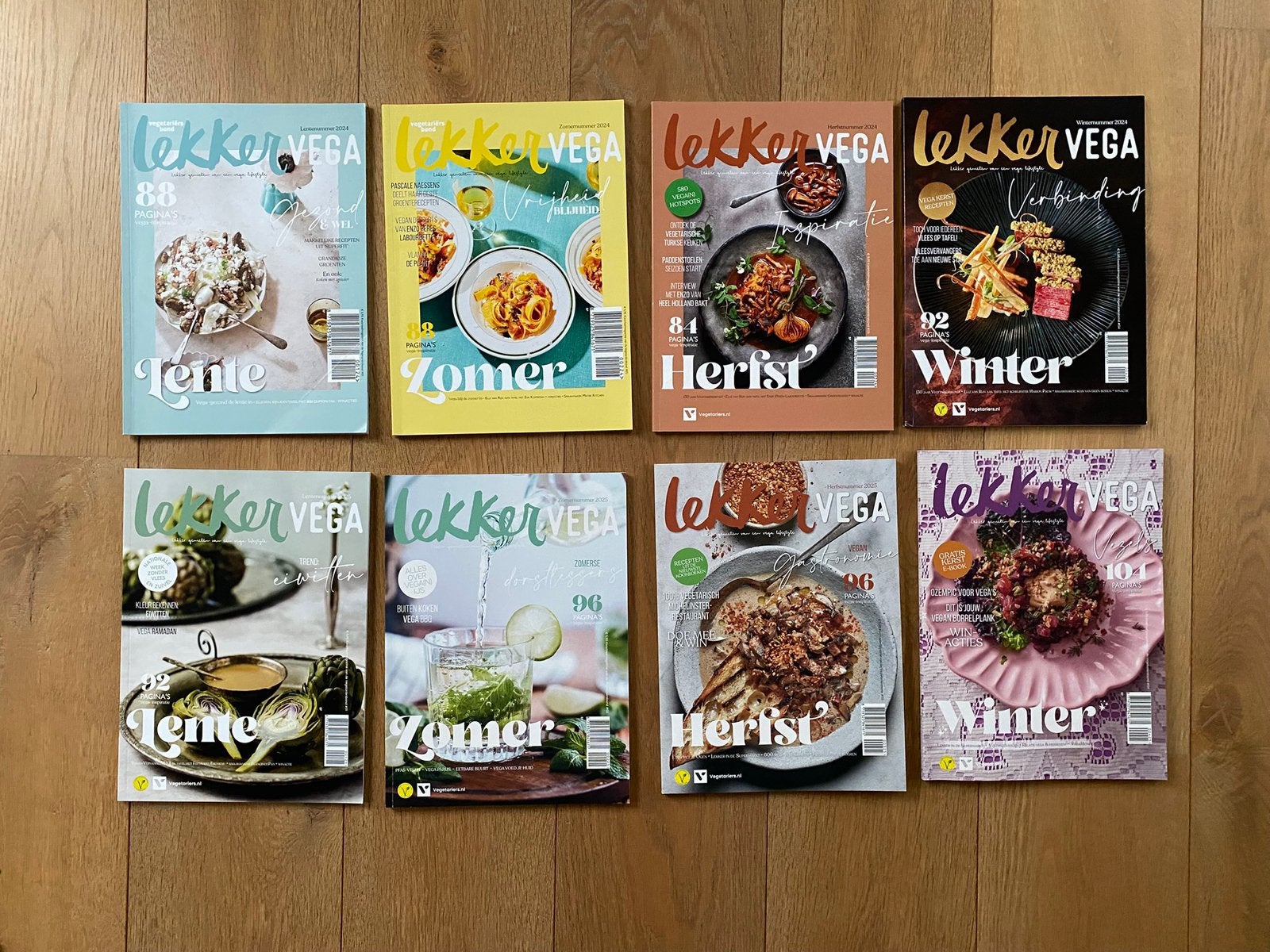tijdschrift Lekker Vega vegetarisch eten Vegetariërsbond, Ophalen, Zo goed als nieuw