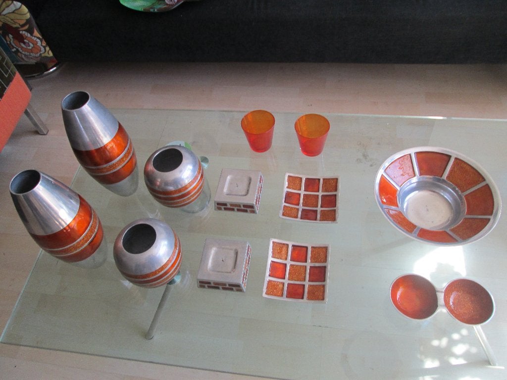 Vintage / Curosia set 70er jaren / Retro, Antiek en Kunst, Ophalen of Verzenden