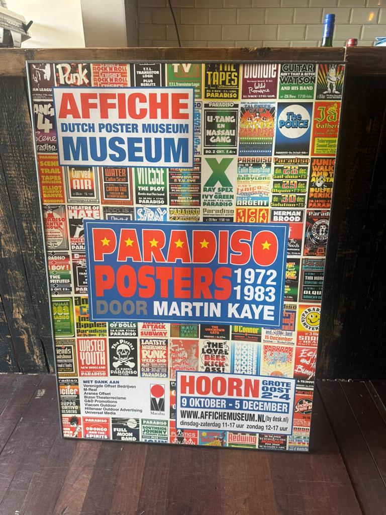 Paradiso posters Martin Kaye 1972/1983, Ophalen of Verzenden, Zo goed als nieuw