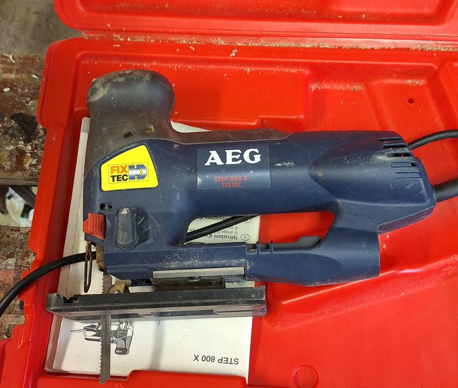 AEG decoupeerzaag, Ophalen, Gebruikt, Decoupeerzaag, 30 tot 70 mm