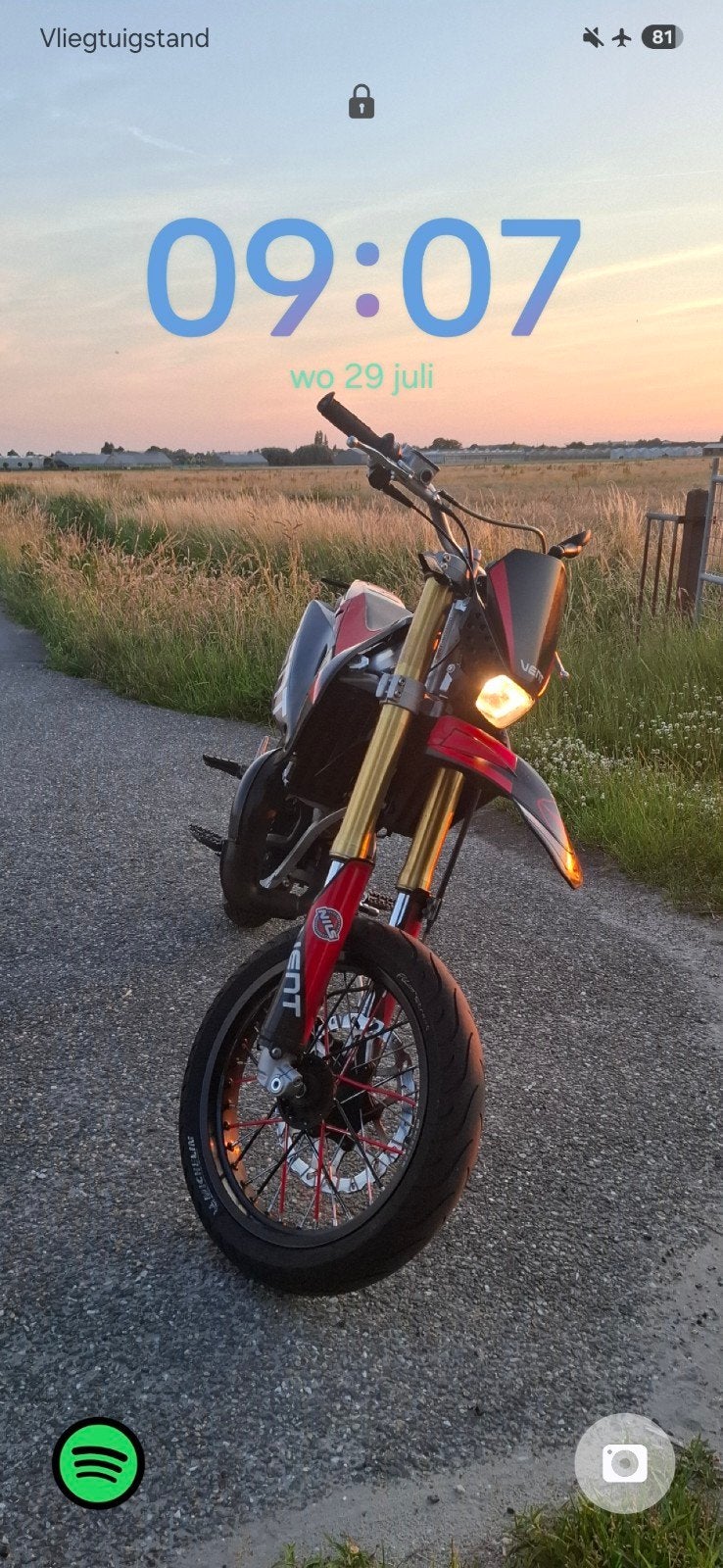 Vent deparage rr 50 Supermoto brommer, Fietsen en Brommers, Ophalen, Zo goed als nieuw, Overige merken