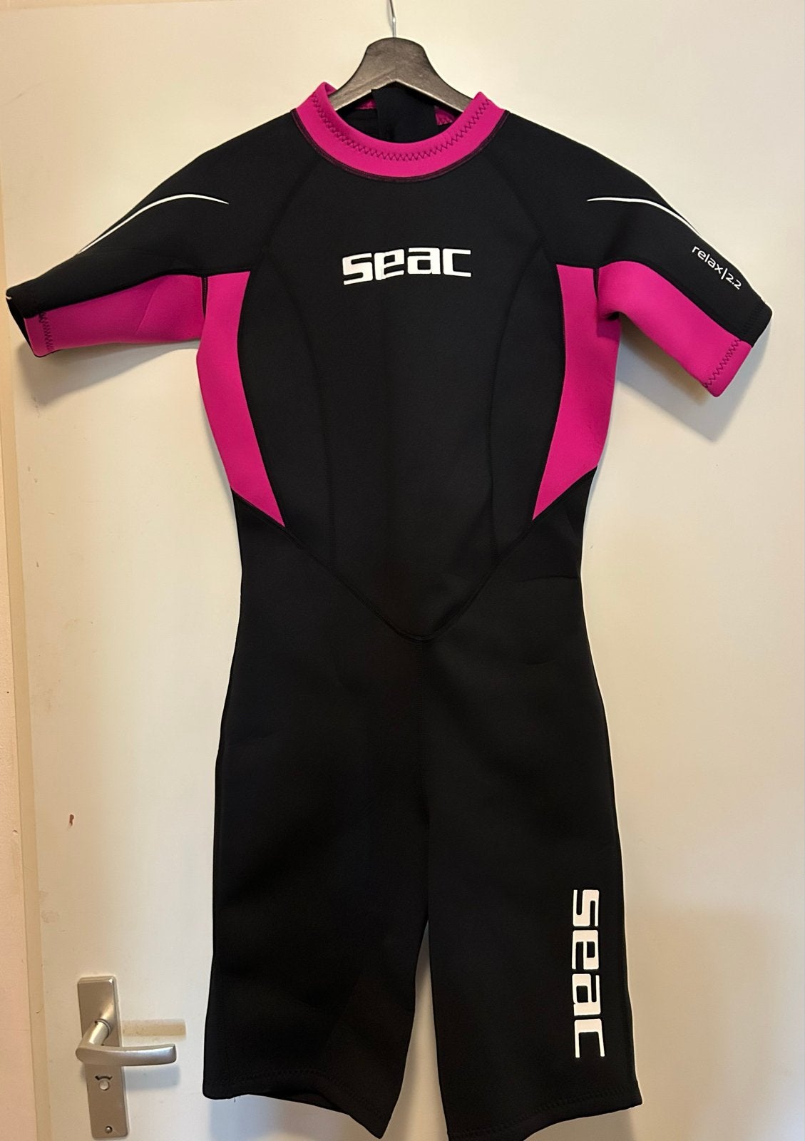 Wetsuit - Zwart/Roze, Watersport en Boten, Ophalen of Verzenden, Nieuw, Dame, Wetsuit