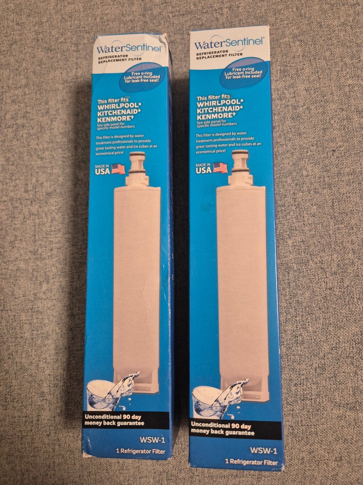 set WaterSentinel WSW-1 Koelkast Waterfilter - 2 stuks, Ophalen of Verzenden, Nieuw