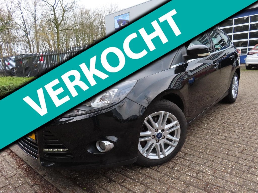 Ford Focus Wagon 1.6 EcoBoost Titanium, Gebruikt, 4 cilinders, 150 pk, Automatische klimaatregeling