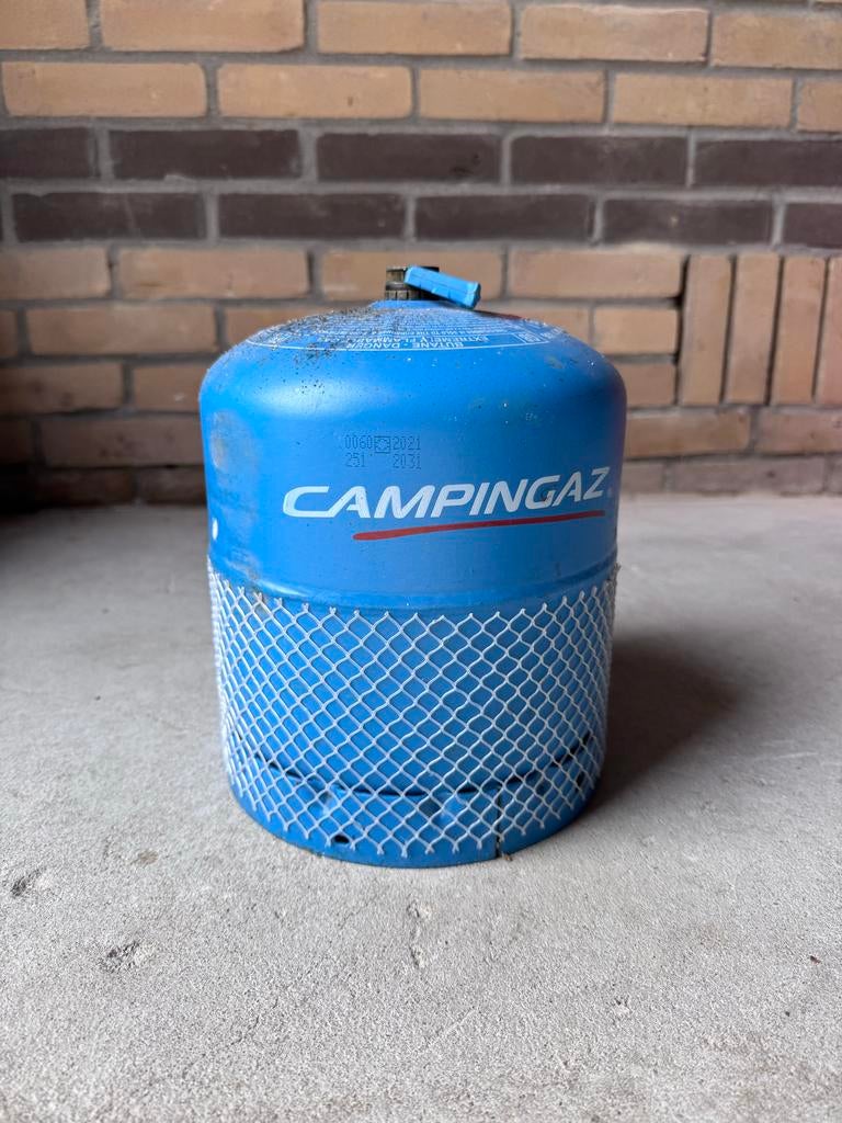 Campingaz 907 gasfles - Leeg, Ophalen, Gebruikt