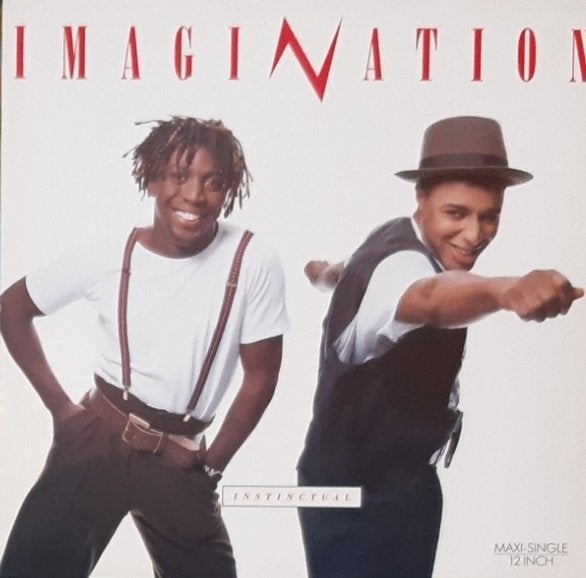 Maxi Single 12” – Imagination – Instinctual, Cd's en Dvd's, Vinyl Singles, Ophalen of Verzenden, Zo goed als nieuw, Dance en House