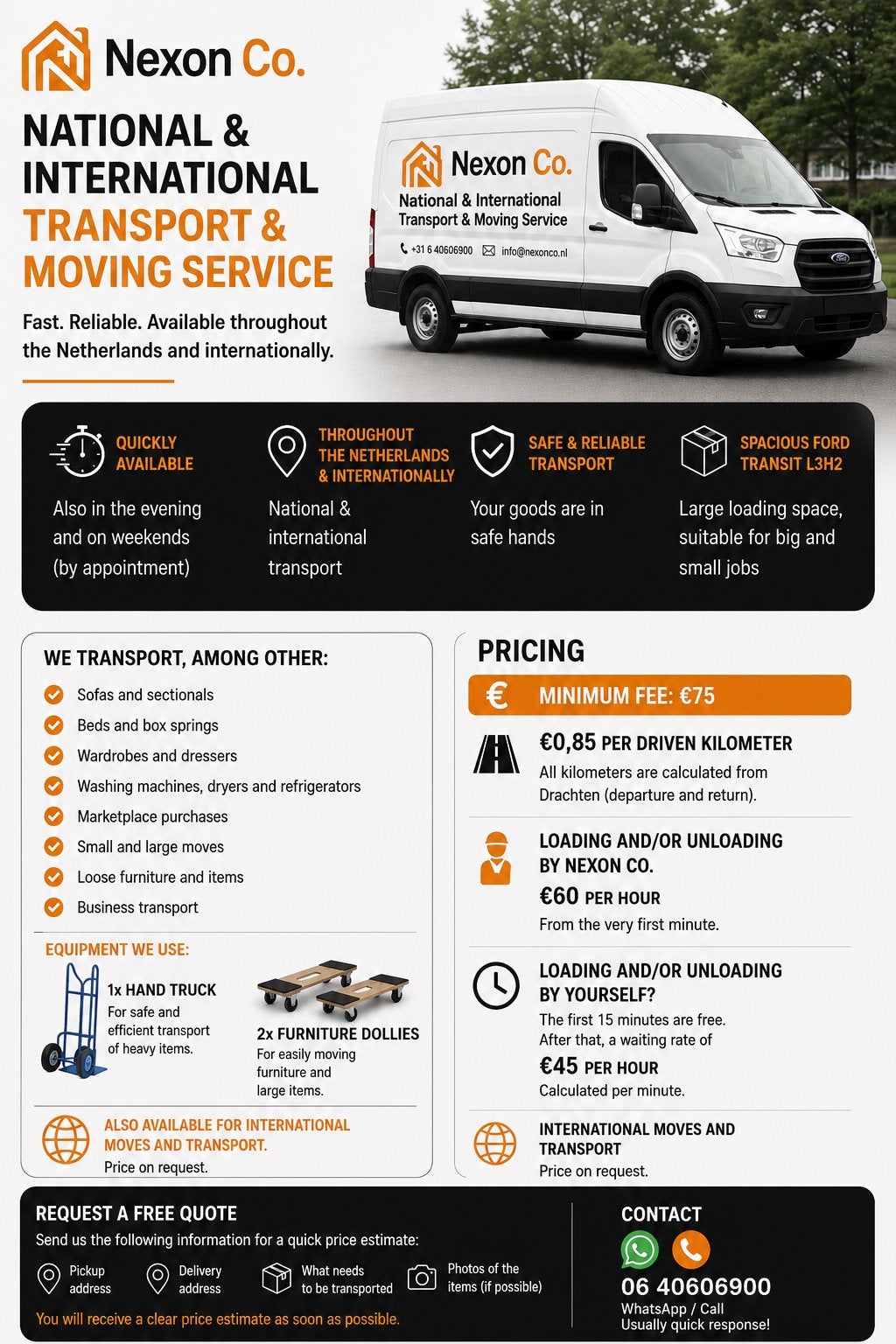 Transport & Verhuisservice | Nationaal & Internationaal, Diensten en Vakmensen, Verhuizers en Opslag, Opslag