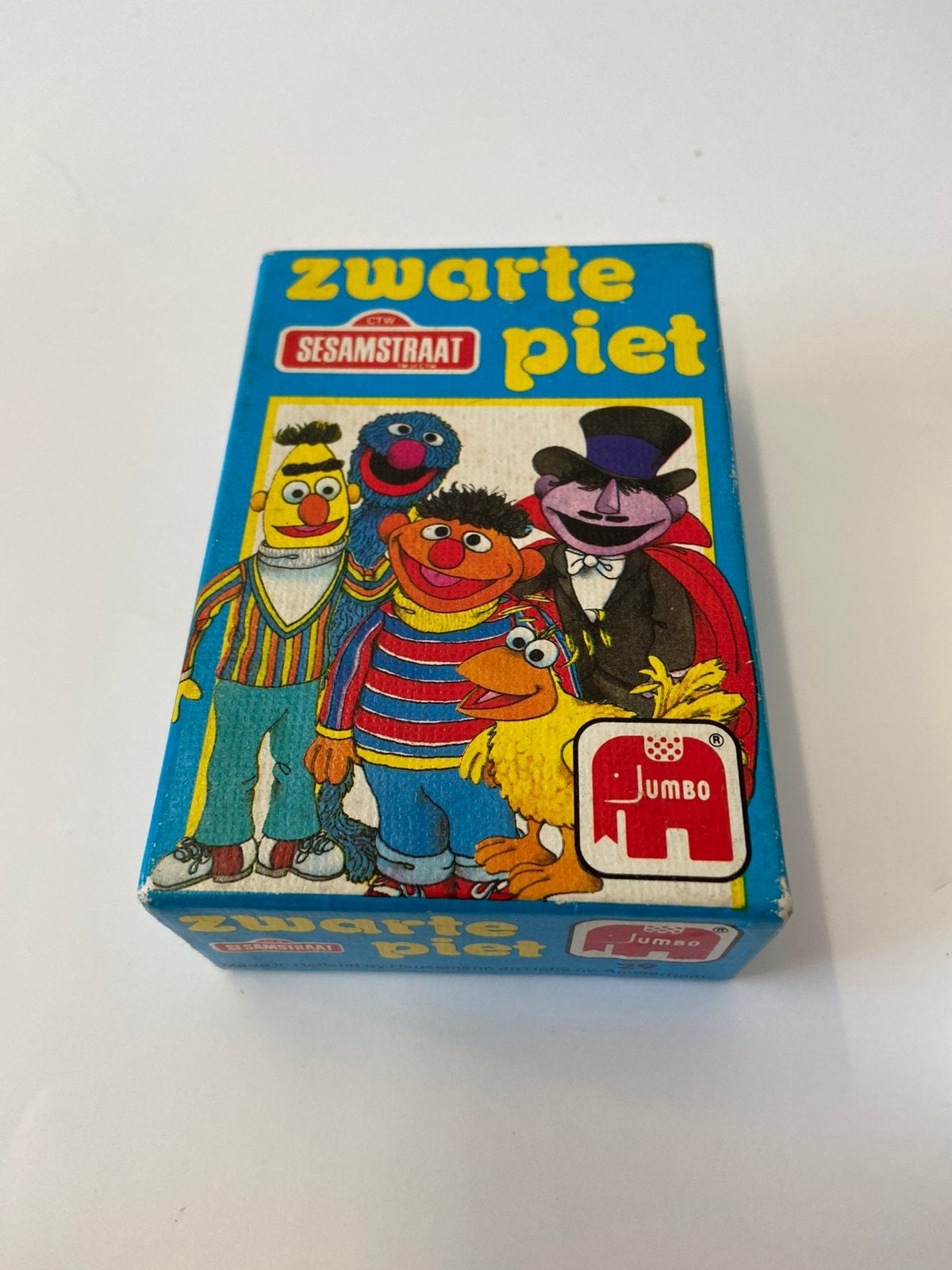 Sesamstraat Zwarte Piet spel, Verzamelen, Speelkaarten, Jokers en Kwartetten, Ophalen of Verzenden, Gebruikt, Kwartet(ten)