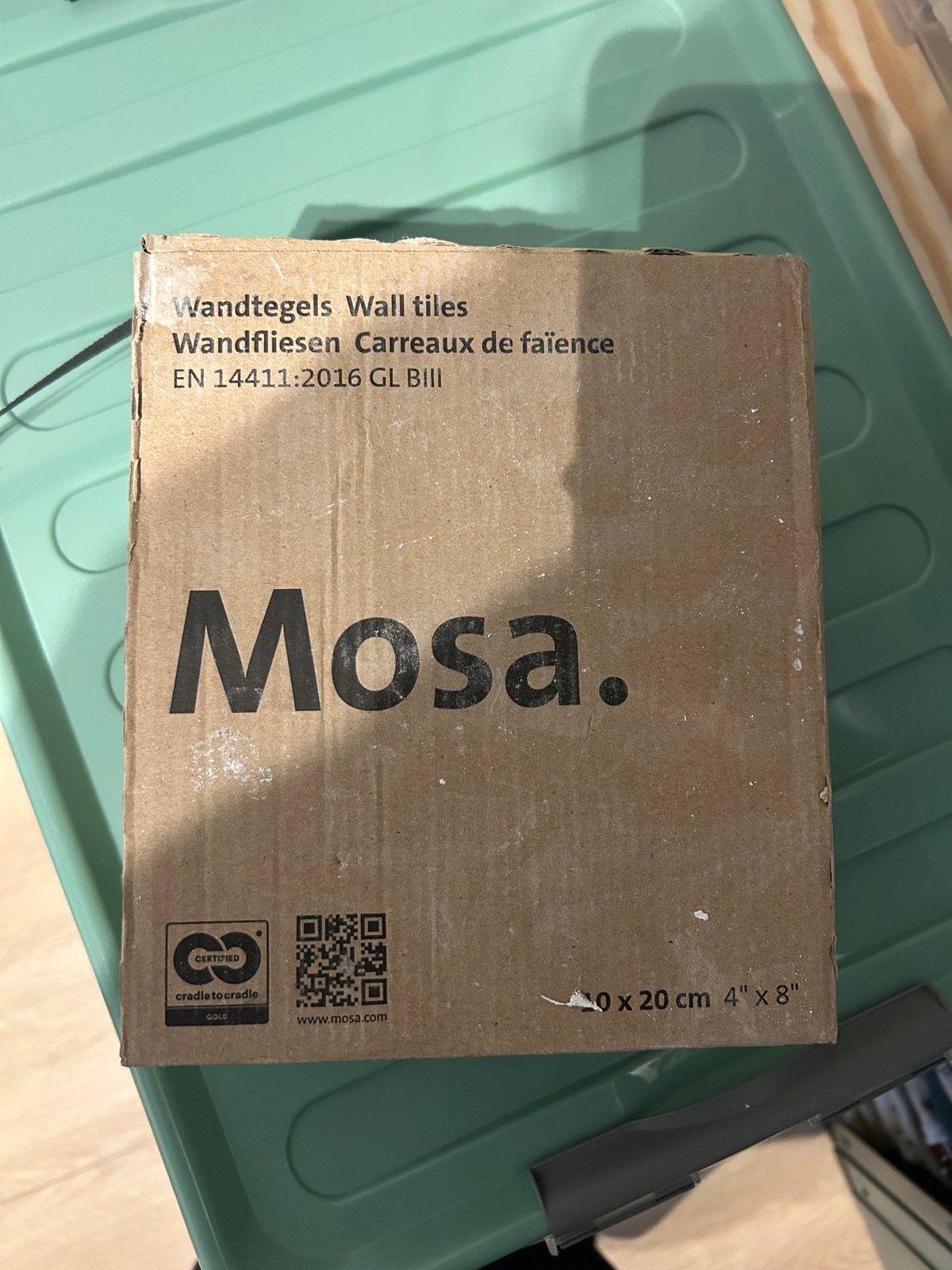 Nieuwe Mosa wandtegels (5 dozen), Ophalen, Nieuw, Minder dan 20 cm, 20 tot 40 cm
