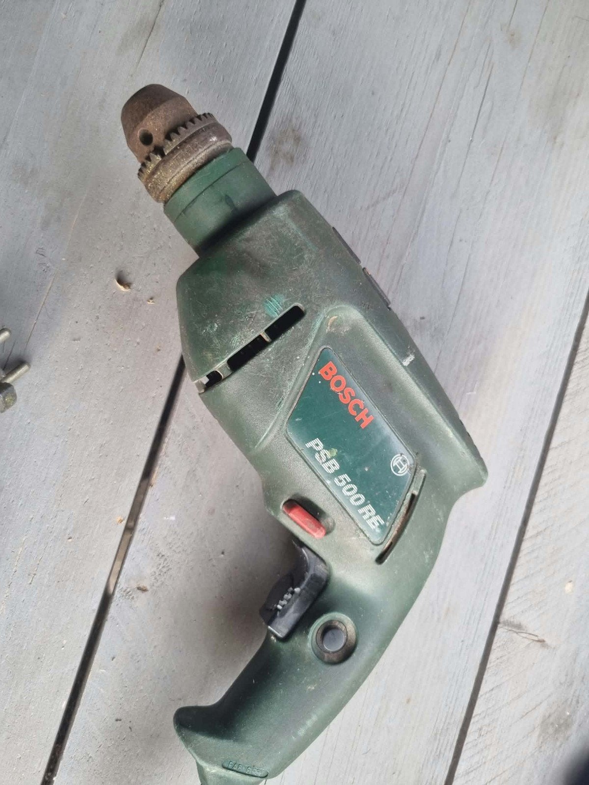 Bosch PSB 500 RE Klopboormachine - Gebruikt, Doe-het-zelf en Verbouw, Boormachine, Gebruikt, Ophalen of Verzenden, Klopboormechanisme