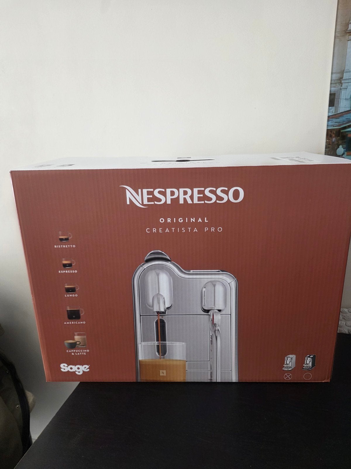 Nespresso Creatista Pro - Nieuw in doos met garantie, Witgoed en Apparatuur, Koffiezetapparaten, Ophalen of Verzenden, Nieuw, Koffiemachine
