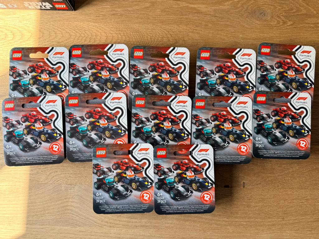 LEGO 71049 F1 Collectible Race Cars, Lego, Nieuw, Ophalen of Verzenden, Minifiguren serie