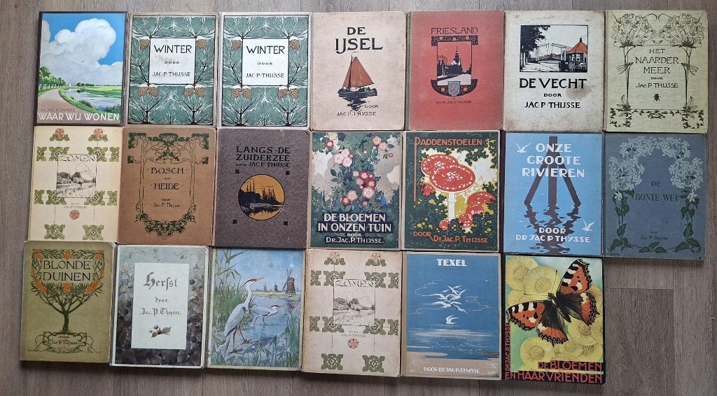 Jac P Thijsse - 20 boeken, Ophalen, Gelezen, Jac. P. Thijsse, Plaatjesalbum