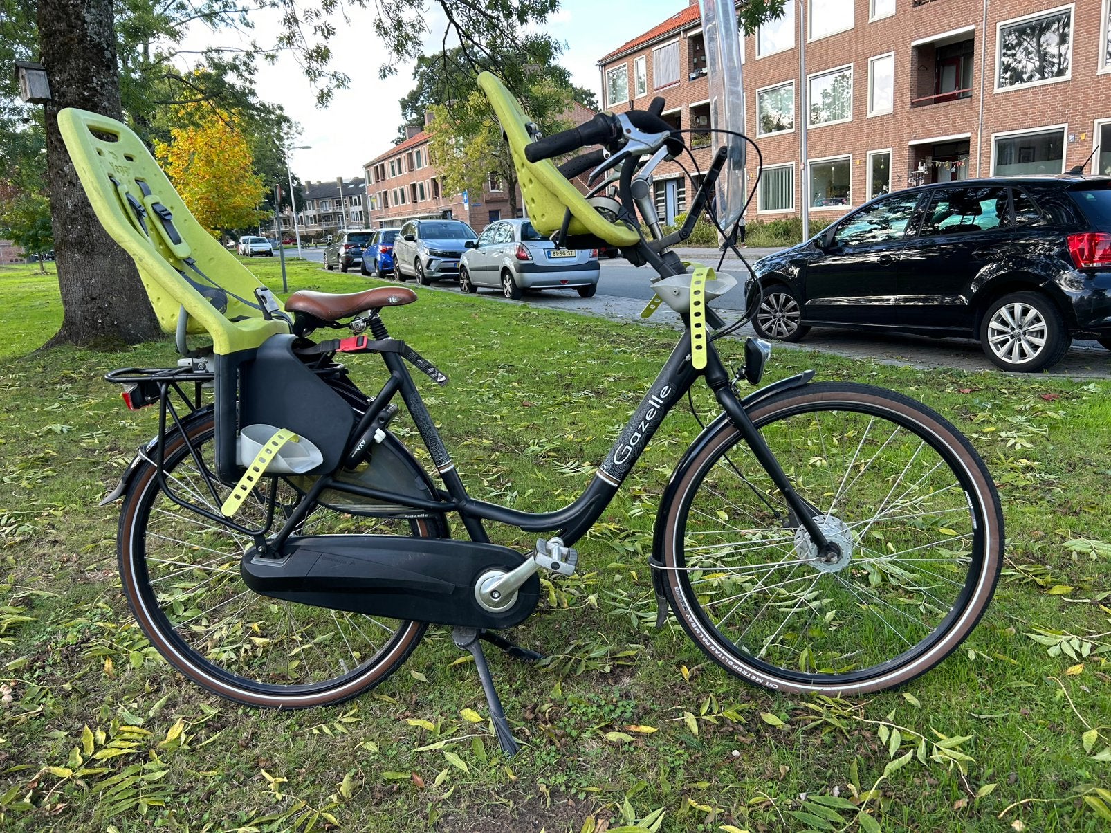Moederfiets gazelle bloom, Ophalen, 2 zitjes, Gebruikt, Versnellingen