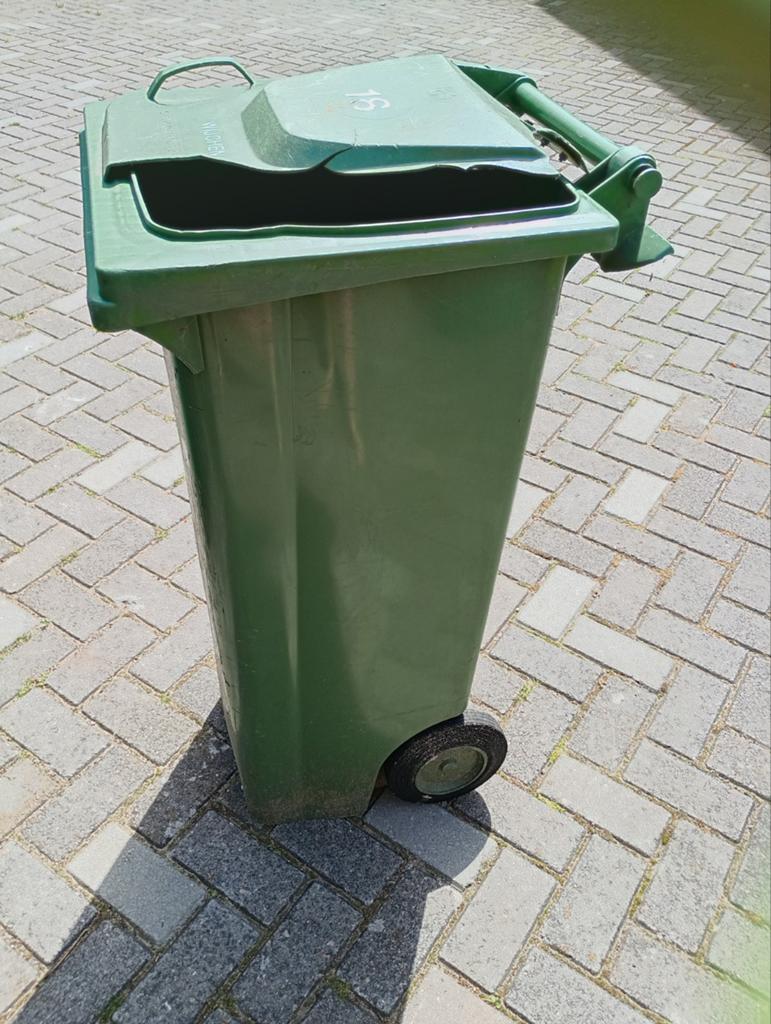 Container 120 liter gratis, Ophalen