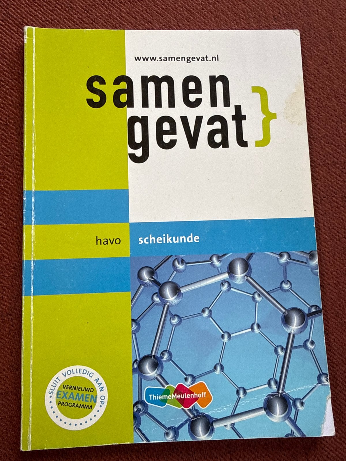 Samengevat havo scheikunde - Vernieuwd Examenprogramma, Ophalen of Verzenden, Zo goed als nieuw, HAVO, Scheikunde