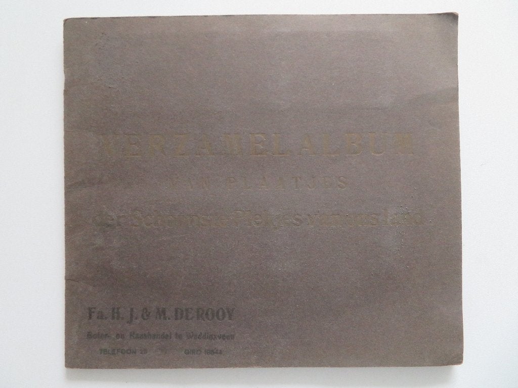Waddinxveen Fa. H.J, & M. de Rooy  -  Compleet Plaatjesalbum, Ophalen of Verzenden, Gelezen, Fa. H. J. & M. De Rooy, Plaatjesalbum