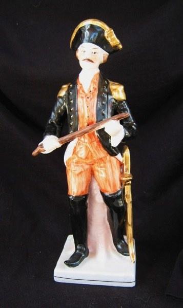 Porseleinen beeldje Friedrich von Preussen - Der Alte Fritz, Ophalen, Nieuw, Mens
