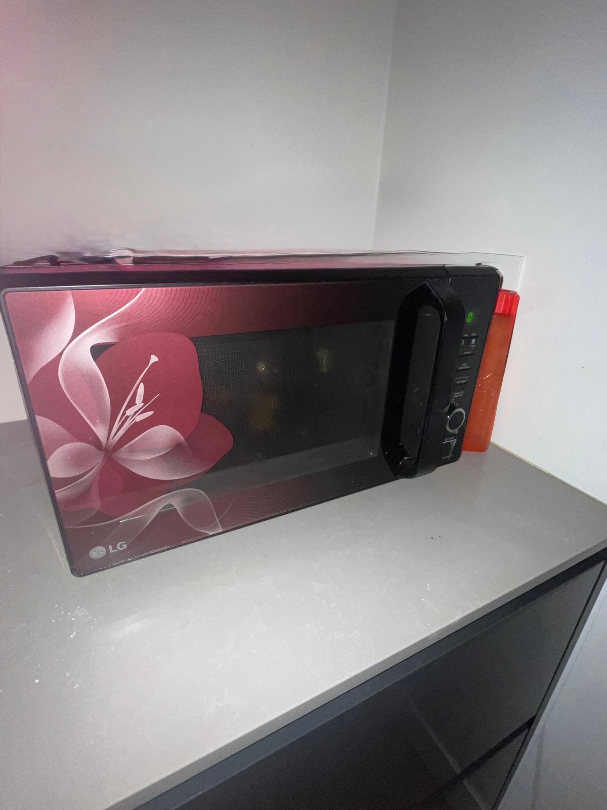 LG Convection Microwave Oven with Grill & Accessories, Ophalen, Zo goed als nieuw, Minder dan 45 cm