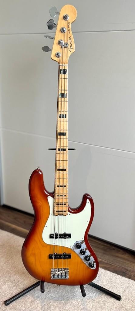 Fender American Elite Jazz Bass (2016), Ophalen, Zo goed als nieuw, Elektrisch