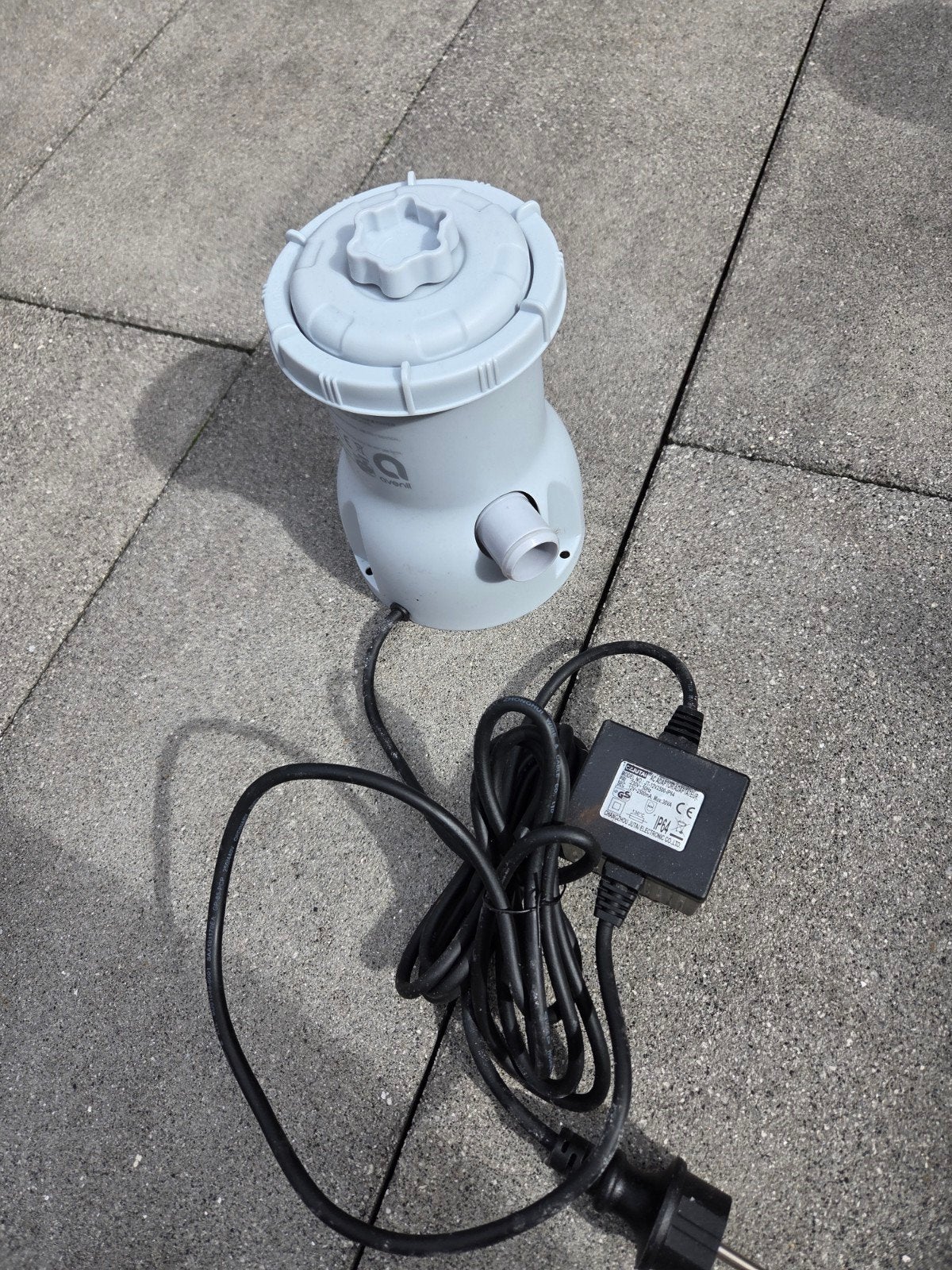 Zwembadpomp met filter en adapter - Avenli, Ophalen of Verzenden, Gebruikt, Zwembadpomp