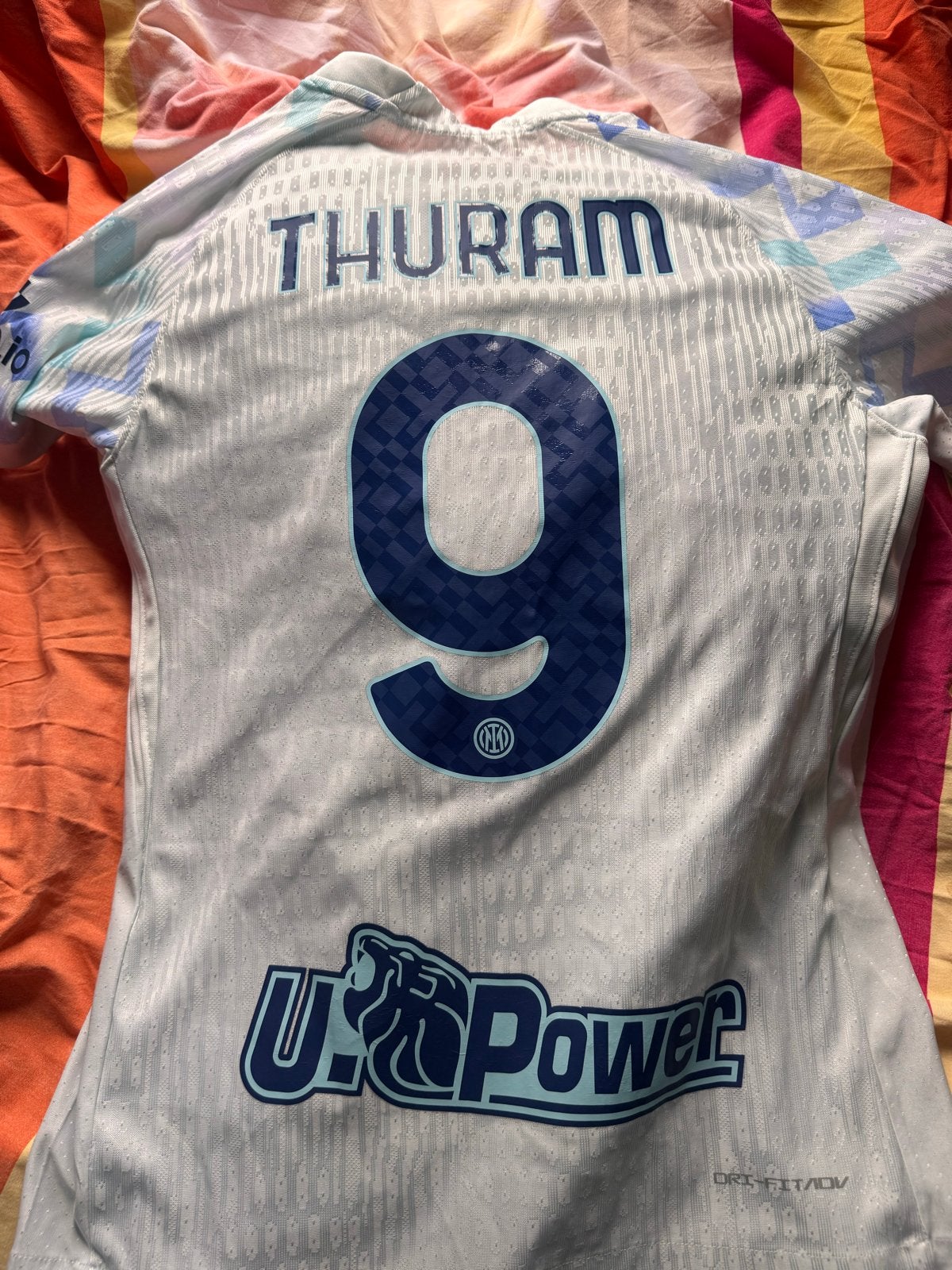 Inter Milan Thuram 9 - Zo goed als nieuw, Wit, Overige maten, Ophalen of Verzenden, Zo goed als nieuw