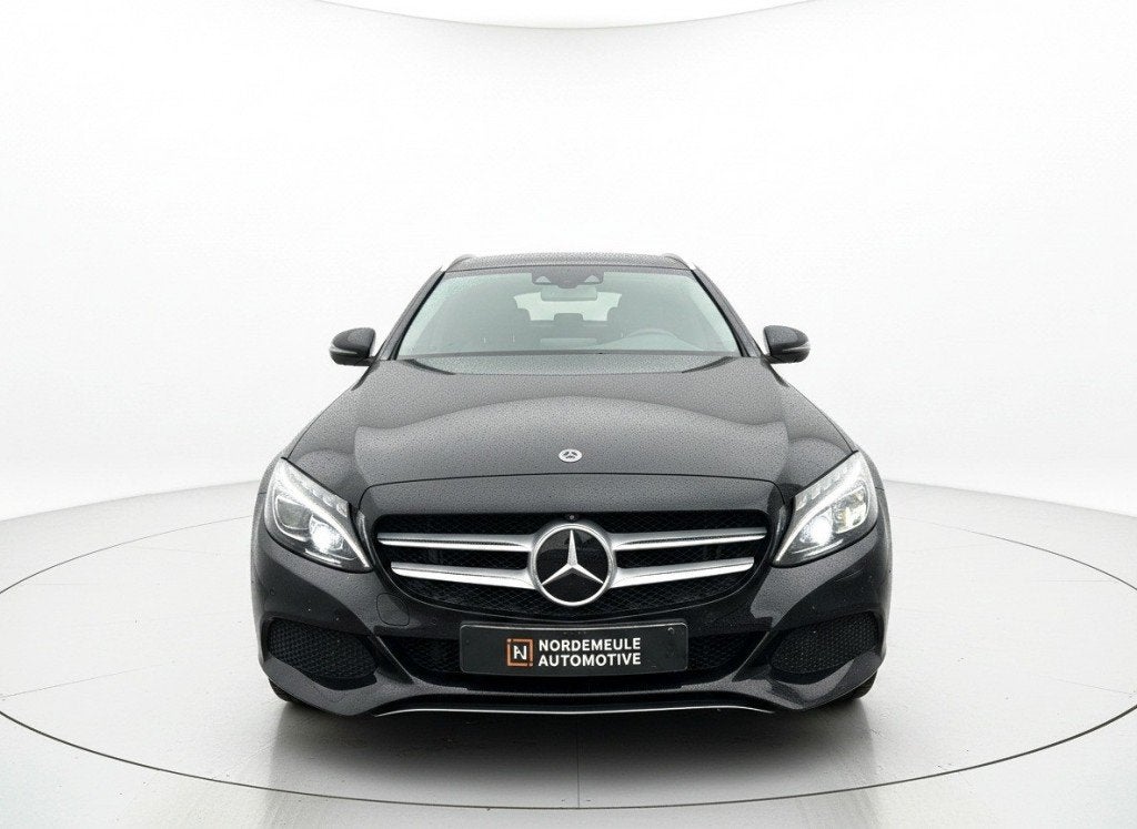 Mercedes-benz C-KLASSE 200 AMG SPORT ED. Premium+ Xenon, Bur, Auto's, Automaat, Euro 6, 4 cilinders, Zwart