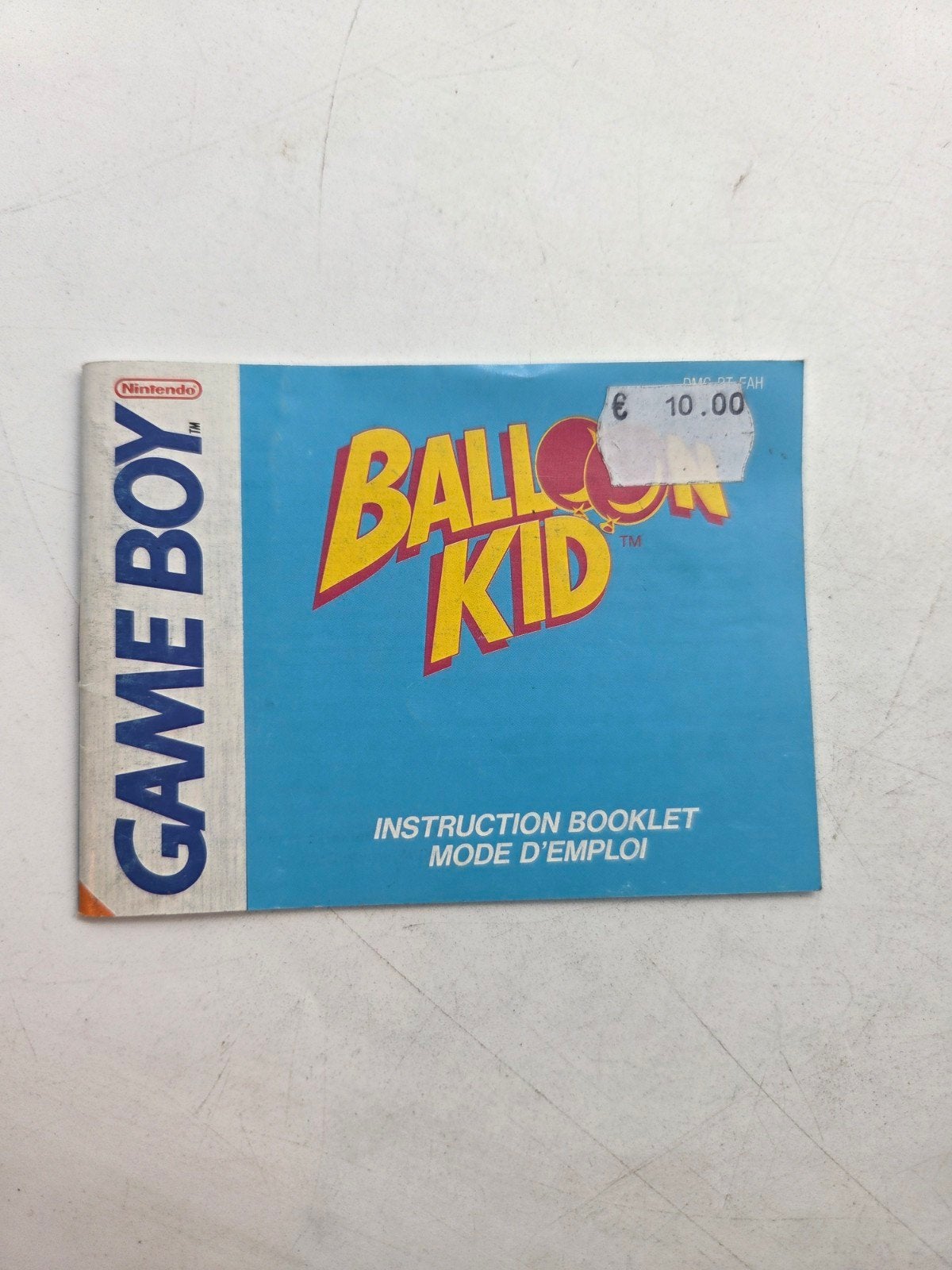 Balloon Kid Handleiding Game Boy Nintendo, Spelcomputers en Games, Nintendo, Gebruikt, 1 speler, Ophalen of Verzenden