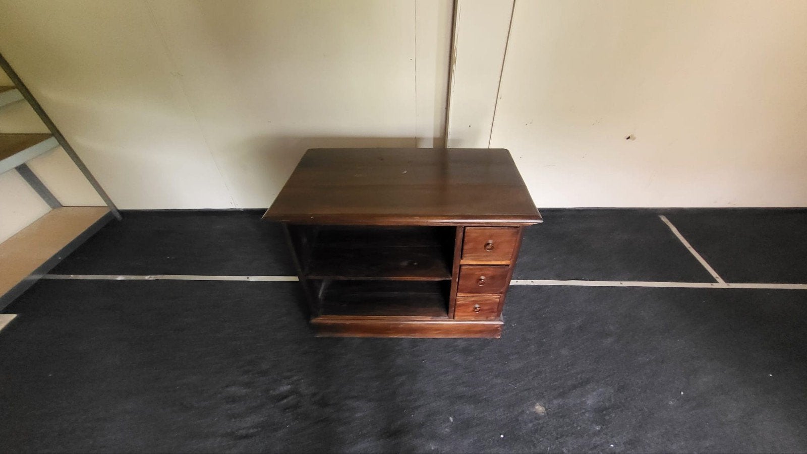 TV meubel met lades en opbergvakken, Ophalen, Gebruikt, Klassiek, 50 tot 100 cm