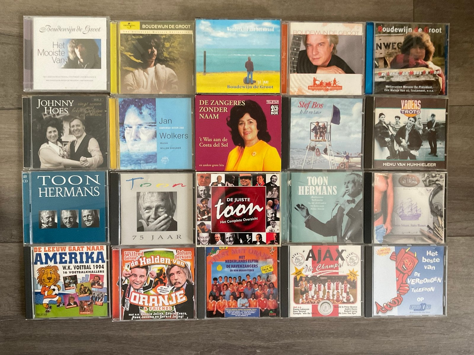 Grote collectie Nederlandse muziek CD's (20 stuks), Cd's en Dvd's, Ophalen of Verzenden, Gebruikt, Pop, Album