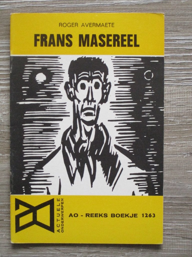 AO 1263 Frans Masereel, Ophalen of Verzenden, 17e en 18e eeuw, Gelezen, Europa