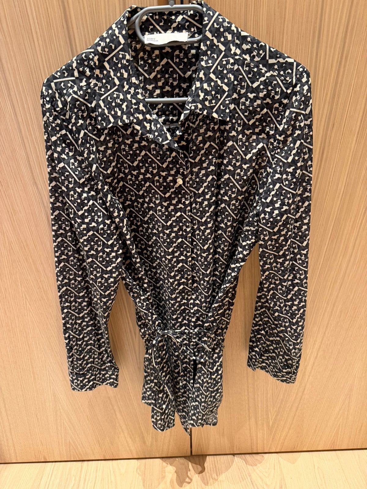 Tory Burch jurk/blouse maar 38, Verzenden, Zo goed als nieuw, Maat 38/40 (M), Zwart