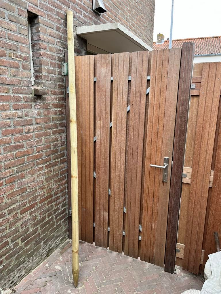 Boompalen 6x (250x6), Tuin en Terras, Palen, Balken en Planken, Ophalen, Nieuw, 180 tot 250 cm, Palen