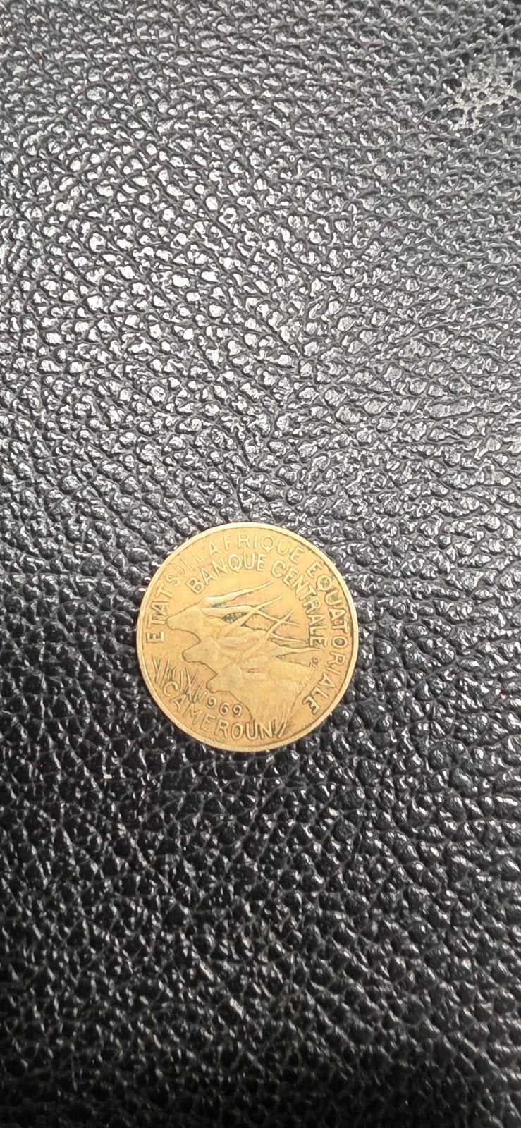 Cameroen 10 frank 1969, Ophalen of Verzenden, Overige landen