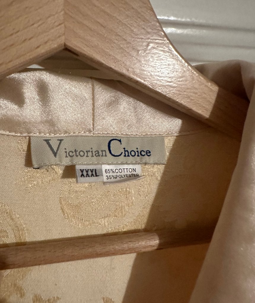 Prachtige Victoriaanse jurk – crèmekleurig, Overige kleuren, Maat 42/44 (L), Ophalen of Verzenden, Victorian Choice