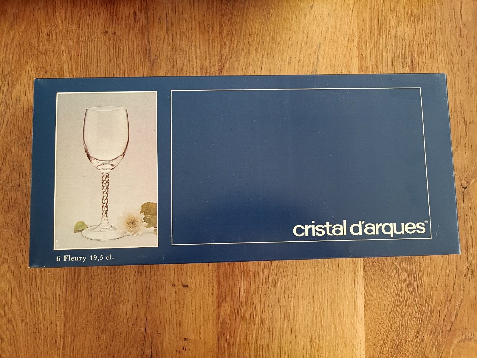 Cristal d'Arques Fleury wijnglazen - set van 6, Antiek en Kunst, Ophalen of Verzenden