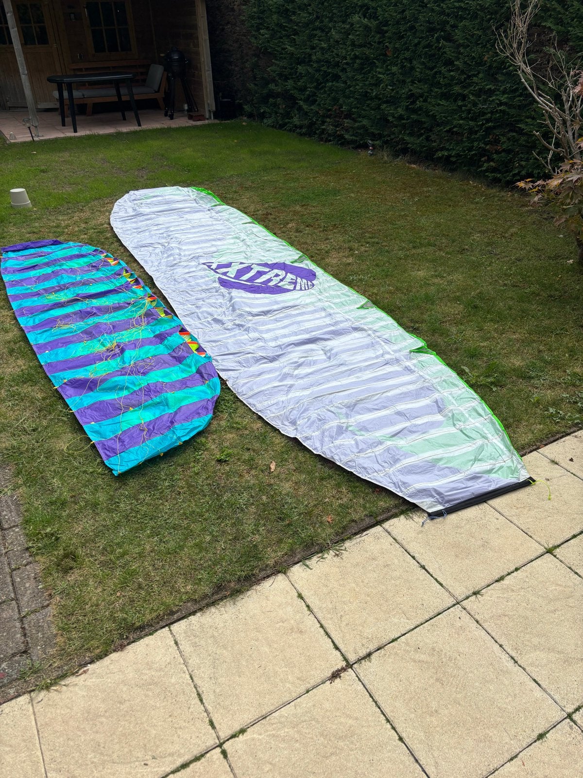 XXTREME Kitesurf Kite en Bar - Complete Set, Watersport en Boten, Ophalen, Gebruikt, Kitesurf-set, 10 m²