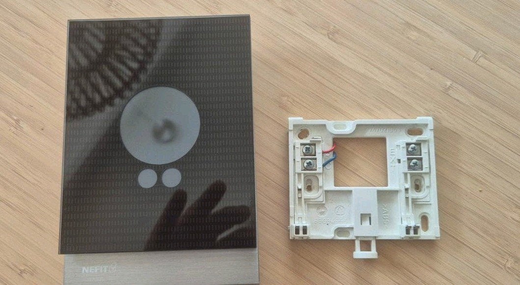 Nefit Moduline Easy WiFi thermostaat met Easy Connect., Ophalen of Verzenden, Slimme thermostaat, Gebruikt