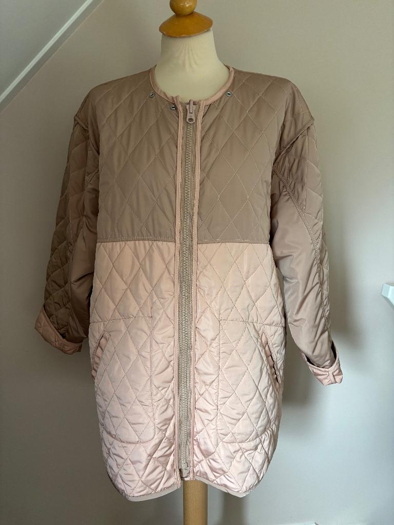French Connection reversible jas jack oversized., Kleding | Dames, French Connection, Beige, Maat 46/48 (XL) of groter, Nieuw