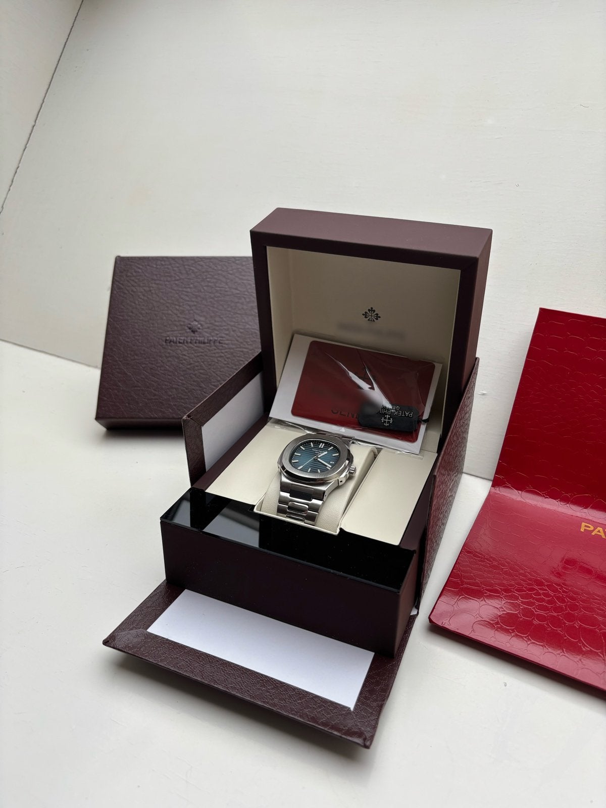 Patek philippe Nautilis | 40MM Mechanisch |GLOEDNIEUW, Sieraden, Tassen en Uiterlijk, Horloges | Heren, Ophalen of Verzenden, Nieuw