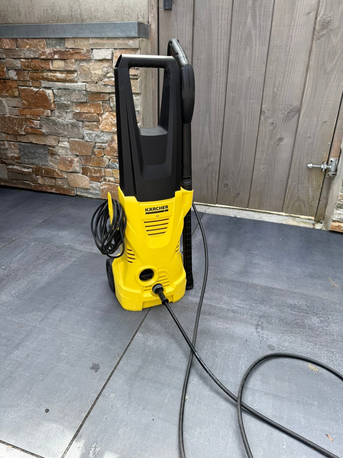 Kärcher K2 Hogedrukreiniger 1400W + 3 extra lansen., Ophalen of Verzenden, Elektrisch